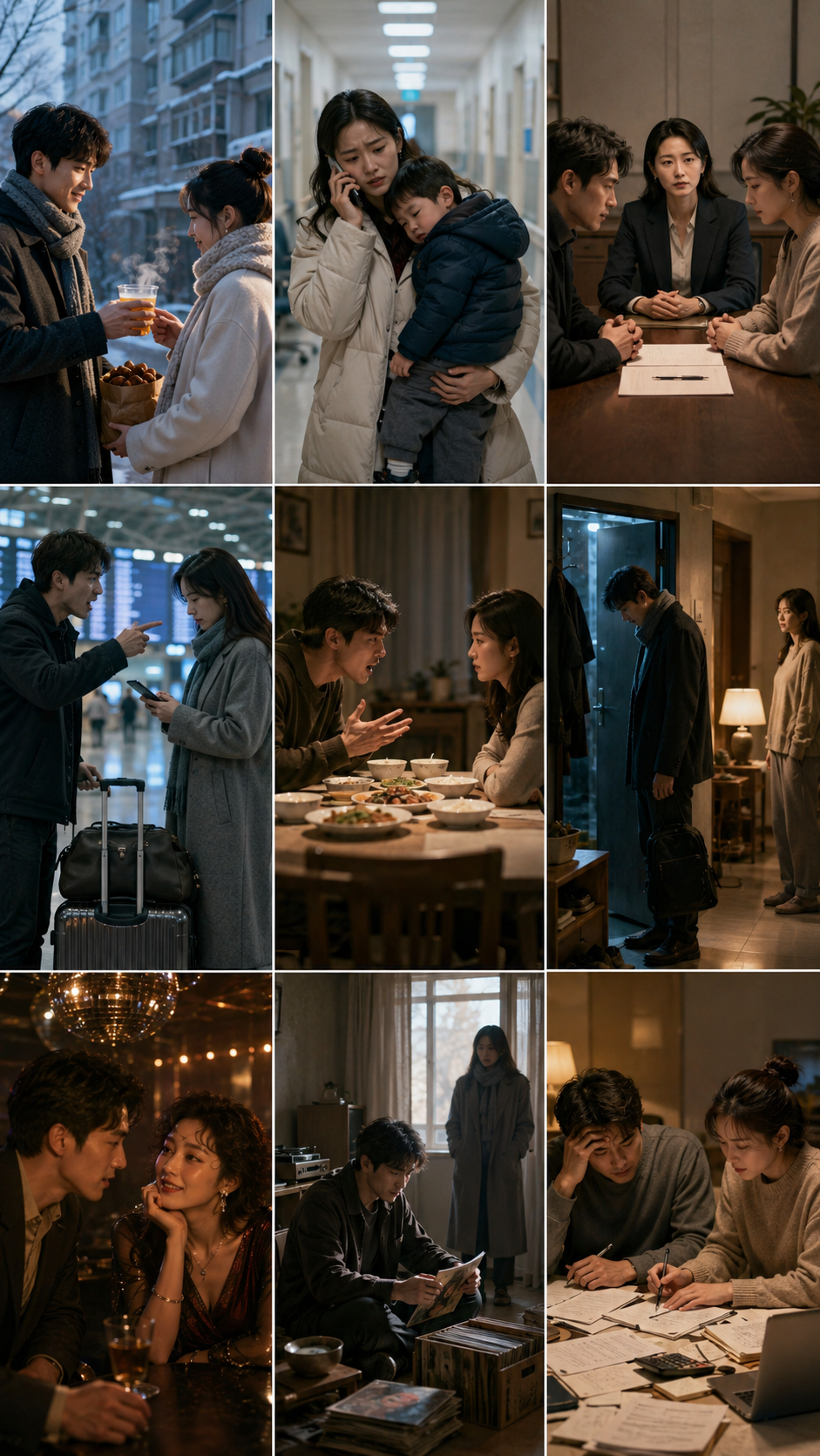九宫格生图成果